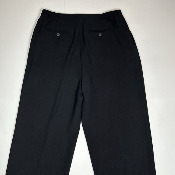 Urban Works Women 2pc Black Button Up Pants Suit Set Blazer 14 Pants 12 Lined - Picture 10 of 12